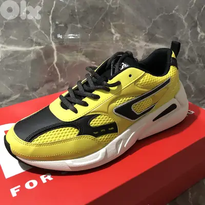 Diesel Shoes - Black and Yellow size 40.5
