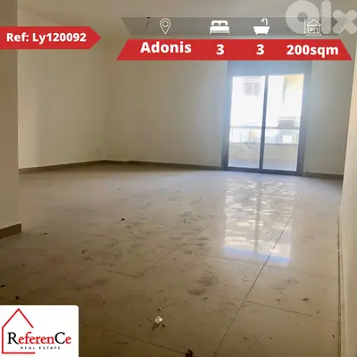 New apartment for sale in Adonis شقة جديدة للبيع في أدونيس