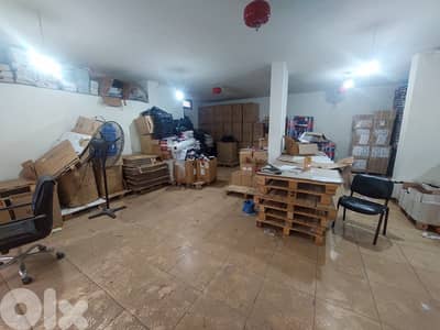 200 SQM Ground Floor Warehouse in Biakout, Metn