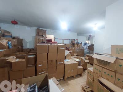 200 SQM Ground Floor Warehouse in Biakout, Metn