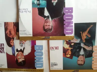 James Bond 007  3 movies set on Laserdiscs