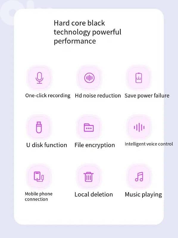 Voice Recorder 8Gb 2