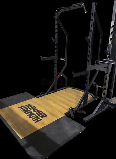 Power rack laser cut ( اجنبي وليس وطني ) + platform (اجنبي)