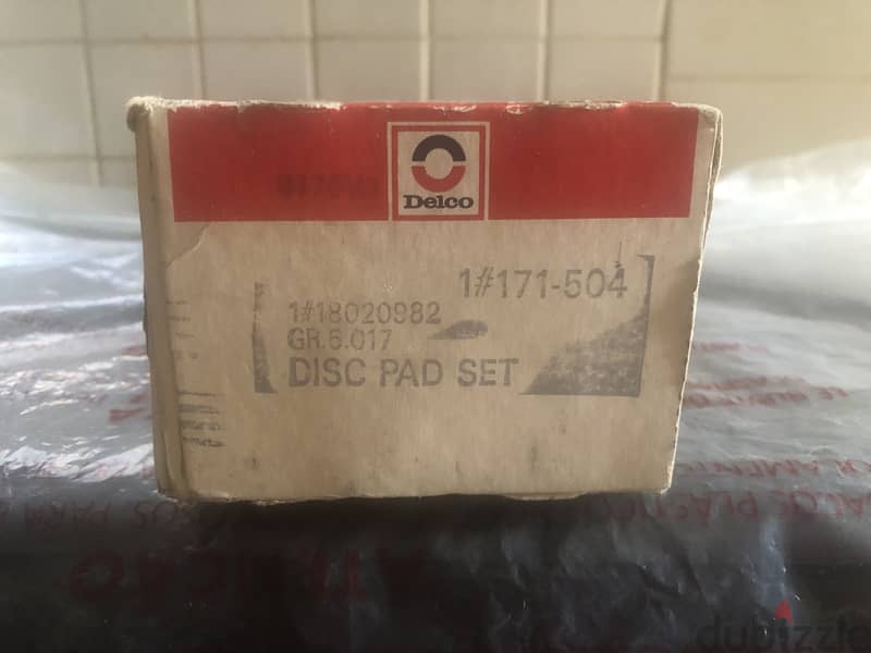 Front Brake pads Chevy Lumina 1990-1994 sedan 1