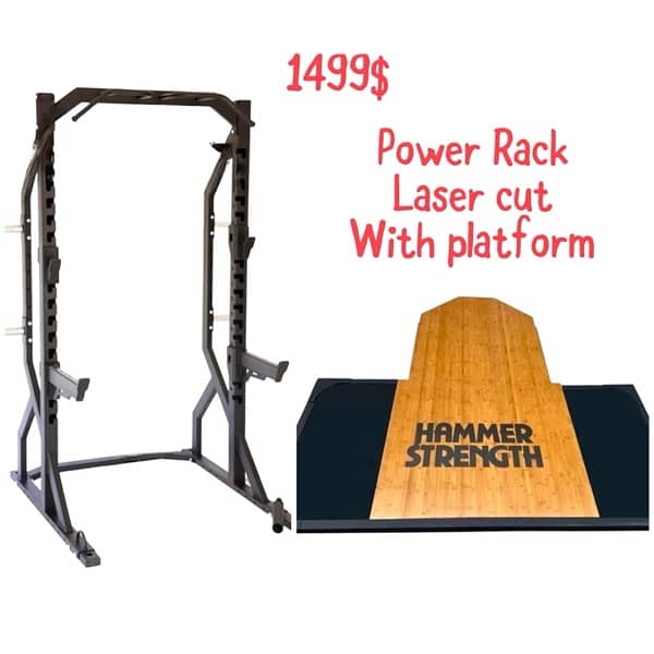 Power Rack with platform اجنبي 0
