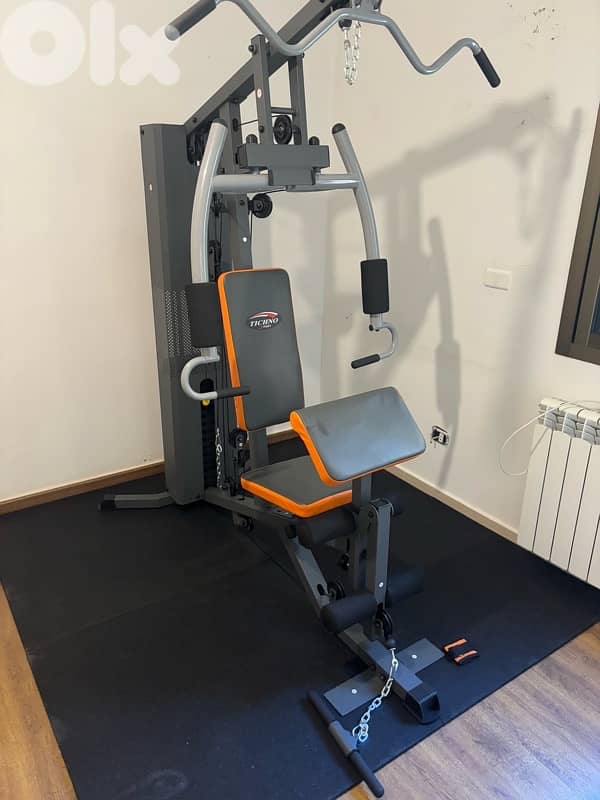 Home gym 75 kg weight stack 3