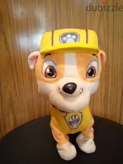 PAW PATROL RUBBLE INTERACTIVE WALKING SINGING BARKING mechano Good Toy PAW PATROL RUBBLE INTERACTIVE WALKING SINGING BARKING mechano Good Toy