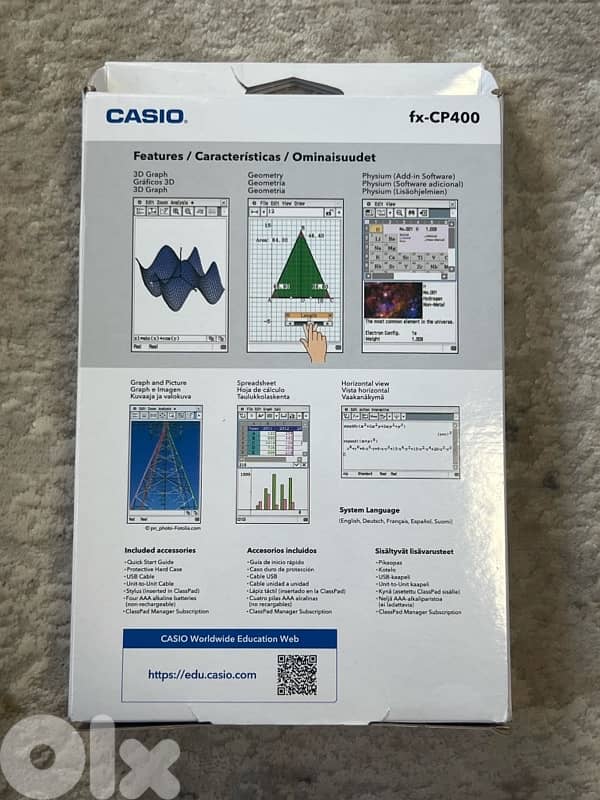 Classpad fx-CP400 (no mode exam) 1