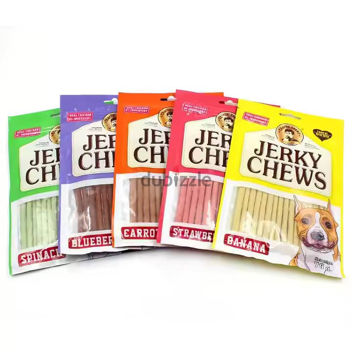BUY 4 GET 2 FOR FREE !!!! Jerky chews - Dog Treats 0