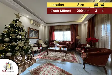 Zouk Mikael 200m2 | Well Maintained | Open View | Modern | EH |