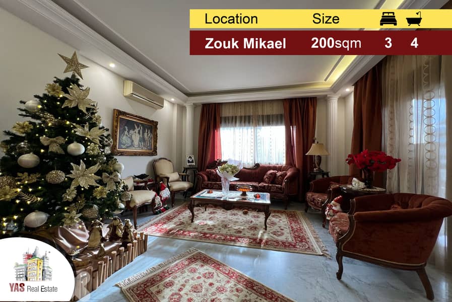 Zouk Mikael 200m2 | Well Maintained | Open View | Modern | EH | 0