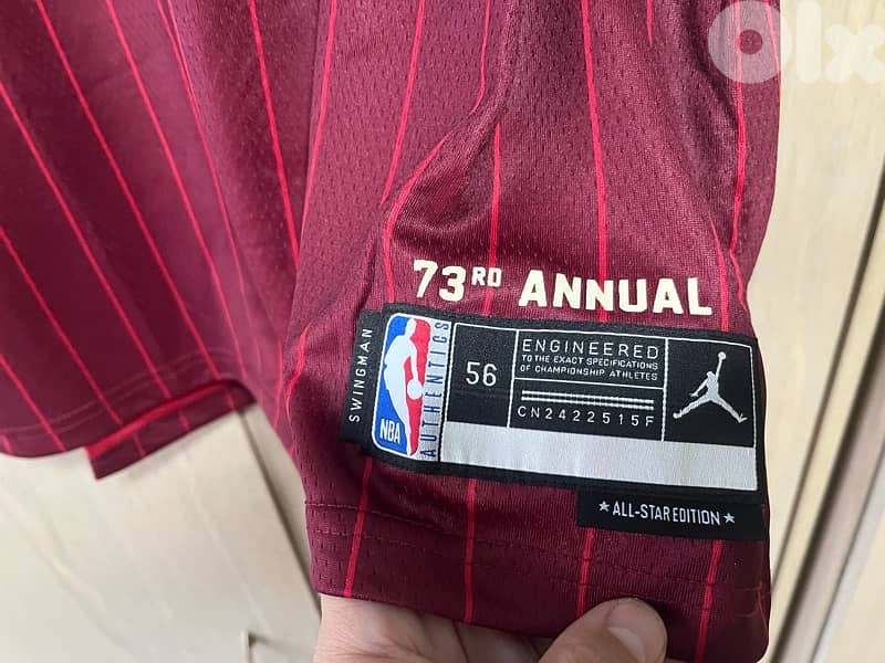 BRYANT 24 air jordan all stars limited edition jersey 4