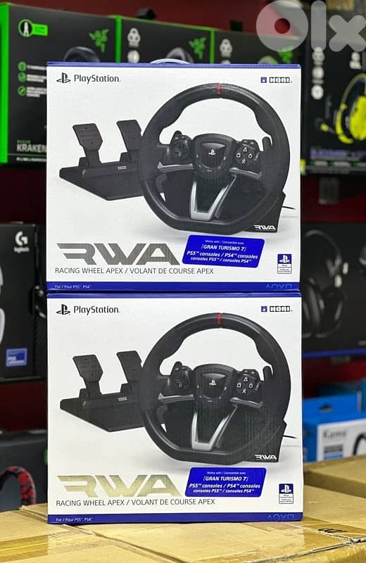 Playstation HORI RWA Steering Wheel 0