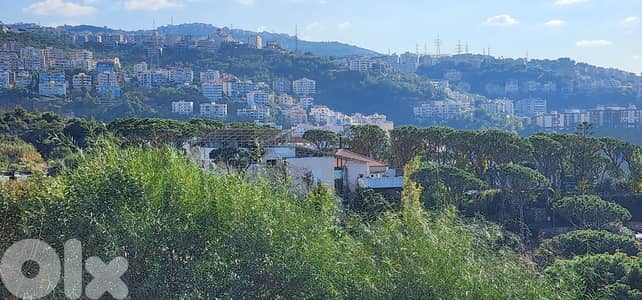 Land for sale in Rabieh/ Great location/ View