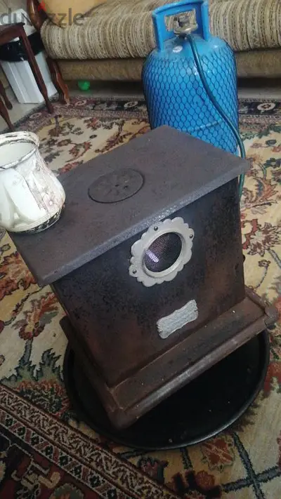 دفاية غاز حديد مع قداحة وصنيه دفاية غاز حديد مع قداحة وصنيه