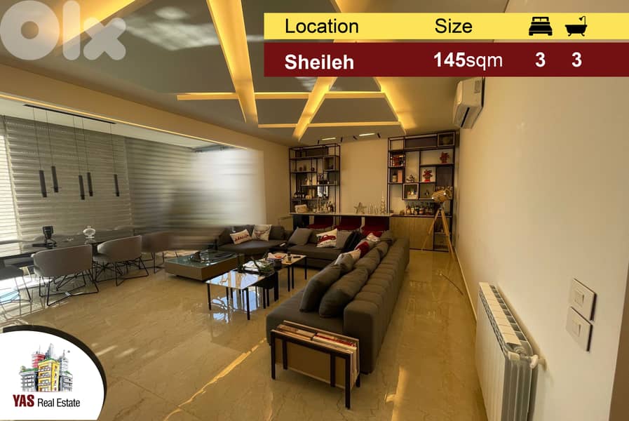 Sheileh 145m2 | 100m2 Terrace | Super Upgraded | Open View | AC | 0