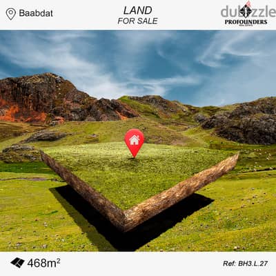Land for Sale in Baabdat أرض للبيع في بعبدات