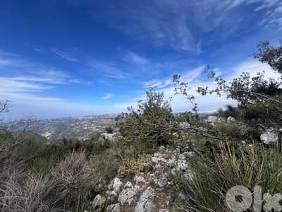 land for sale in zaarour أرض للبيع في الزعرور