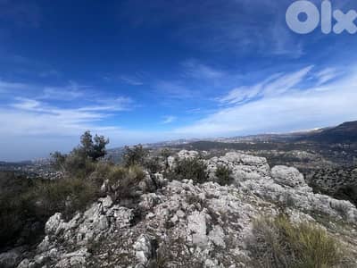 land for sale in zaarour أرض للبيع في الزعرور