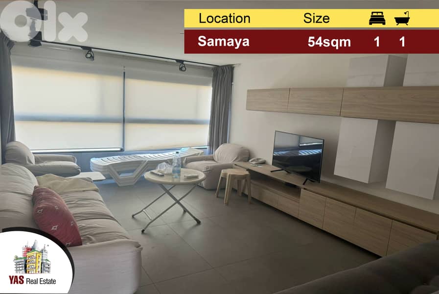 Kaslik/Samaya 54m2 | Chalet | Sea View | Excellent Condition | AC | 0