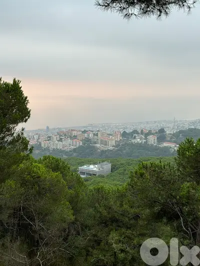Land for sale in Broumana/  Seaview & Beirut View