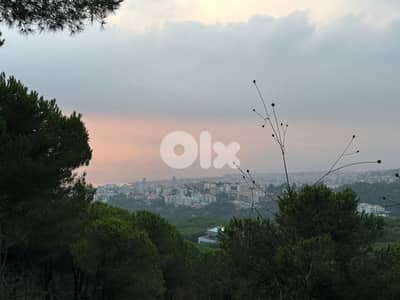 Land for sale in Broumana/  Seaview & Beirut View