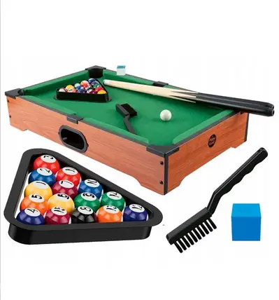 PLAYTIVE BILLIARD TABLE - WOODEN MINI BILLIARD/4$ delivery