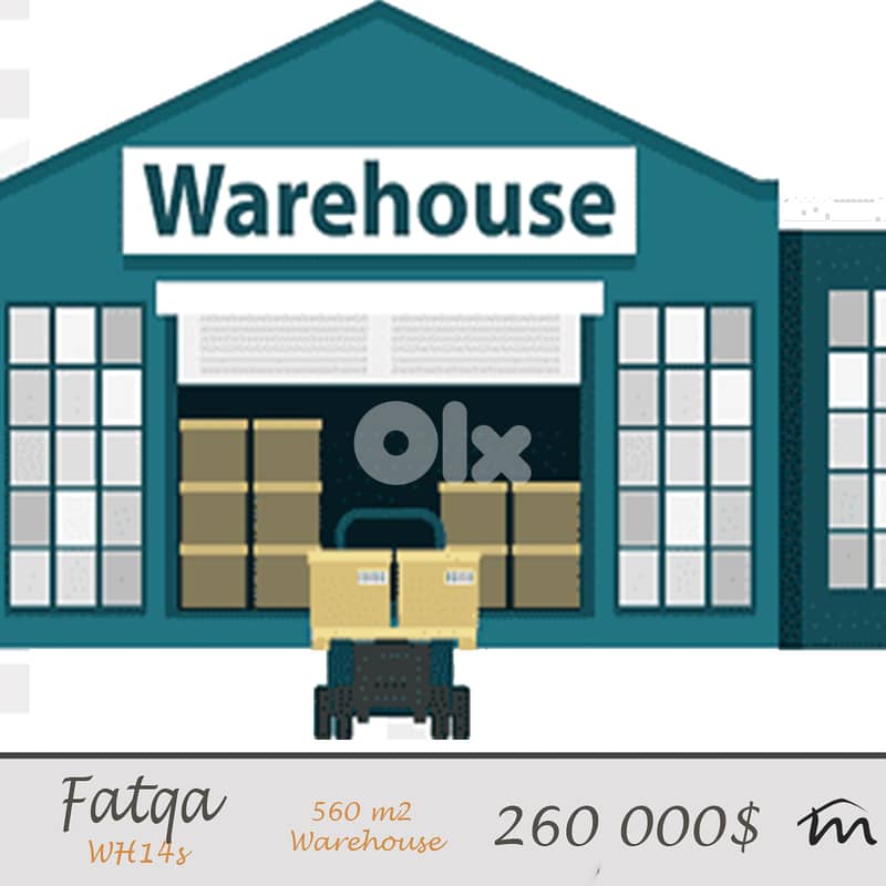 Fatqa | 50,000$ DOWNPAYMENT , 5 YEARS PAYMENT FACILITIES | 560m² Depot 0