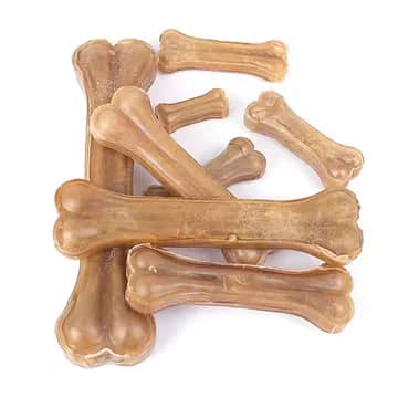 Cowhide Chewing Bones 0