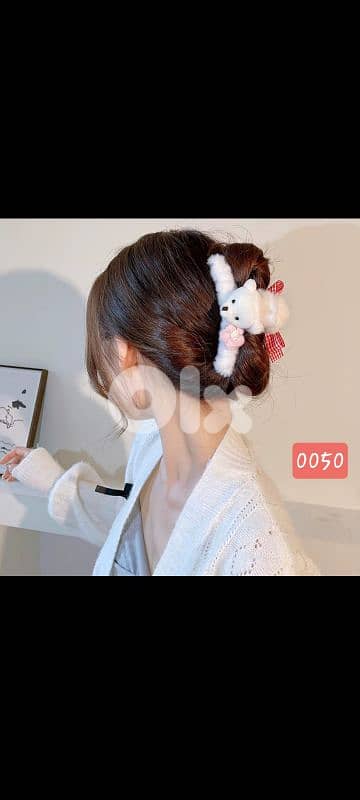 funny furr hair clips for women 0
