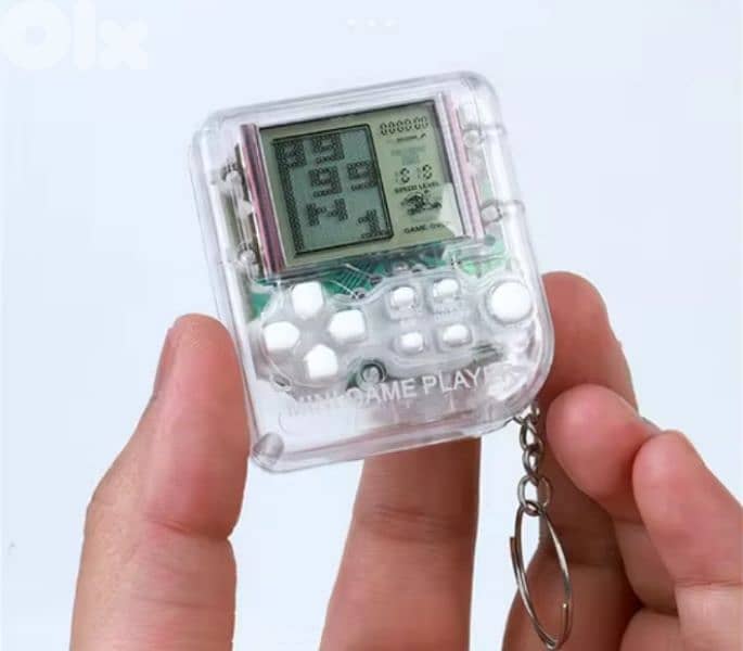 retro Tetris keychain 0