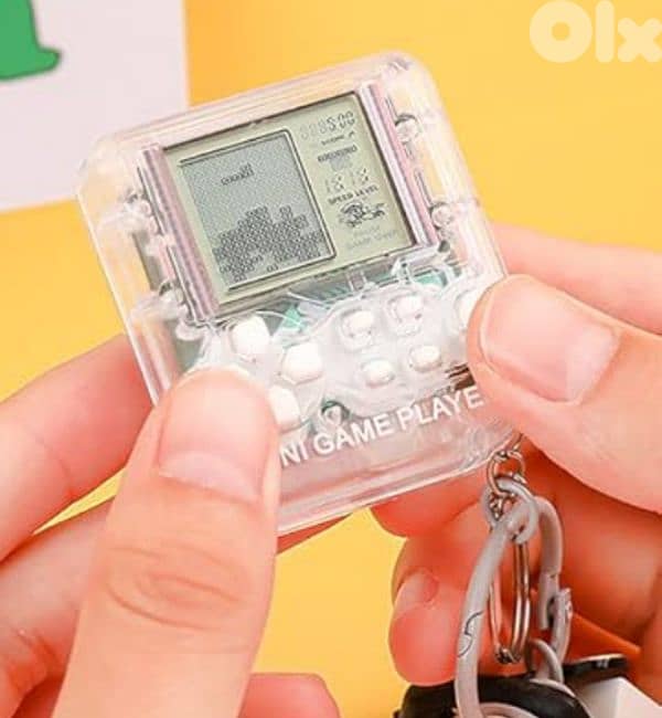 retro Tetris keychain 1