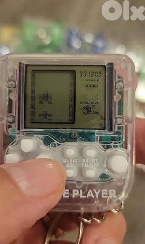 retro Tetris keychain 2
