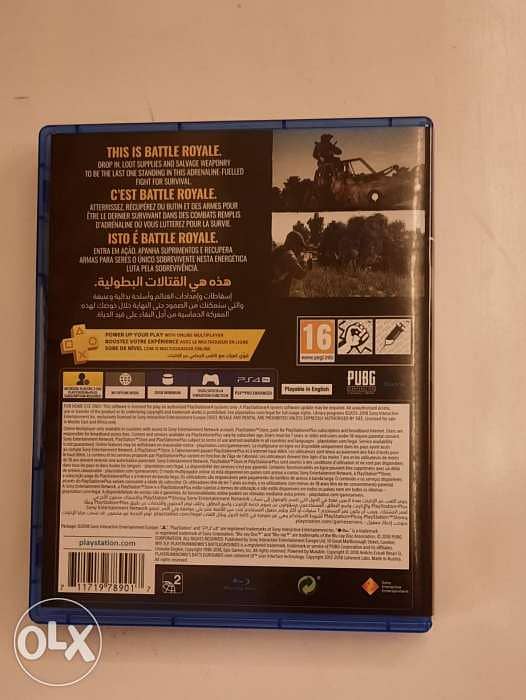 Player unknown's Battlegrounds PS4 1