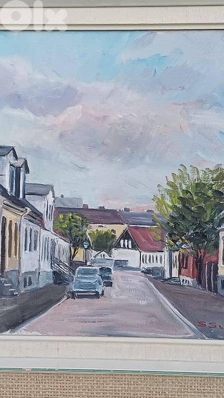لوحة رسم زيتي 6