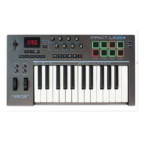midi controller necktar lx 25 keys 0