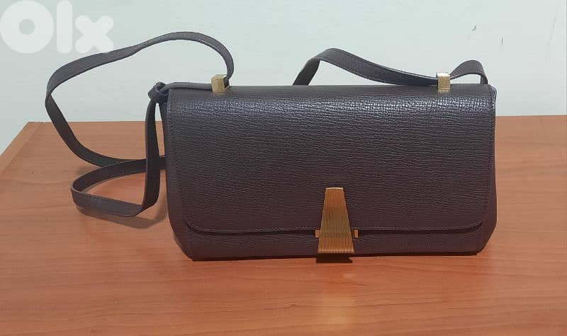 Handbag sac brown. جزدان بني 0