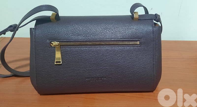 Handbag sac brown. جزدان بني 1