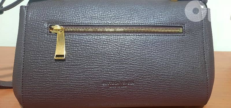 Handbag sac brown. جزدان بني 3