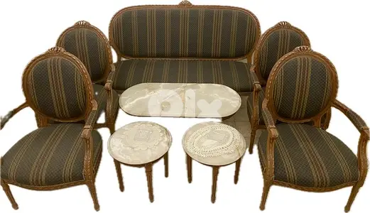 French Parlor Set Louis XVI style صالون كامل