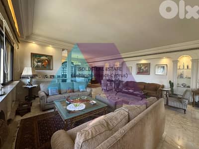 455m2 Apartment+180m2 Terrace+Sea view 4 sale Naccache النقاش