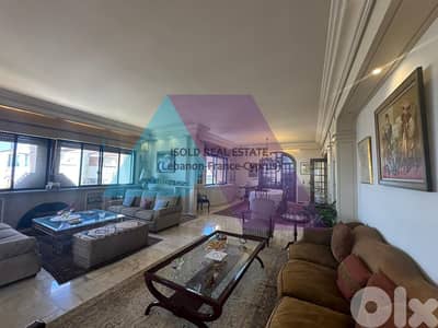 455m2 Apartment+180m2 Terrace+Sea view 4 sale Naccache النقاش