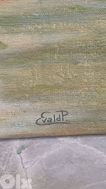 لوحة رسم زيتي 8