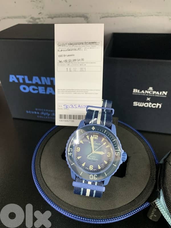 swatch+ Blancpain -Atlantic Ocean 2