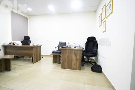 56 Sqm | Decorated Office For Sale In Badaro مكتب للبيع في بدارو