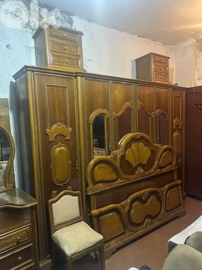 اوضة نوم خشب زان ولاتي