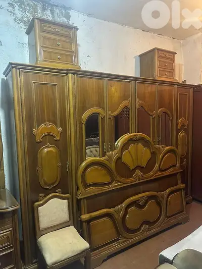 اوضة نوم خشب زان ولاتي كلا