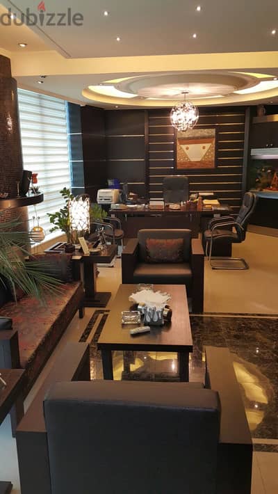 Fully equipped 108m2 3 room office 10th floor tower (Trade Possible)