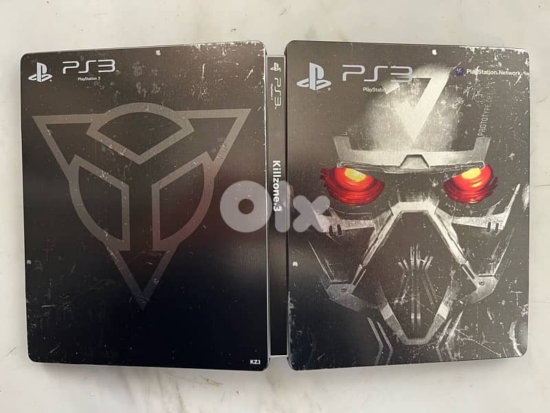 Killzone 3 collector’s edition helmet and steelbook game on PS3 1