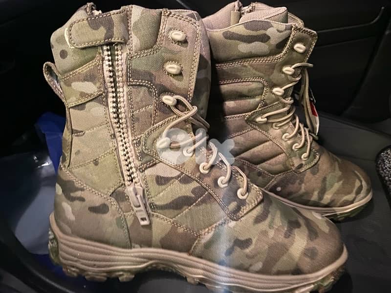 military camo tactical boots 0